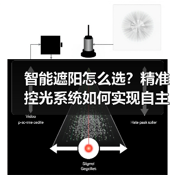 智能遮阳怎么选？精准控光系统如何实现自主调节？(图3)