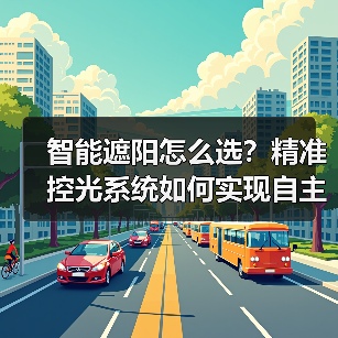 智能遮阳怎么选？精准控光系统如何实现自主调节？ - 启芯极客视界