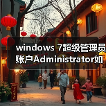 windows 7超级管理员账户Administrator如何开启?(图2)