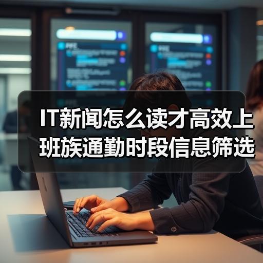 IT新闻怎么读才高效上班族通勤时段信息筛选实战方法 - 启芯极客视界