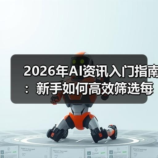 2026年AI资讯入门指南：新手如何高效筛选每日行业动态 - 启芯极客视界