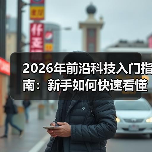 2026年前沿科技入门指南：新手如何快速
